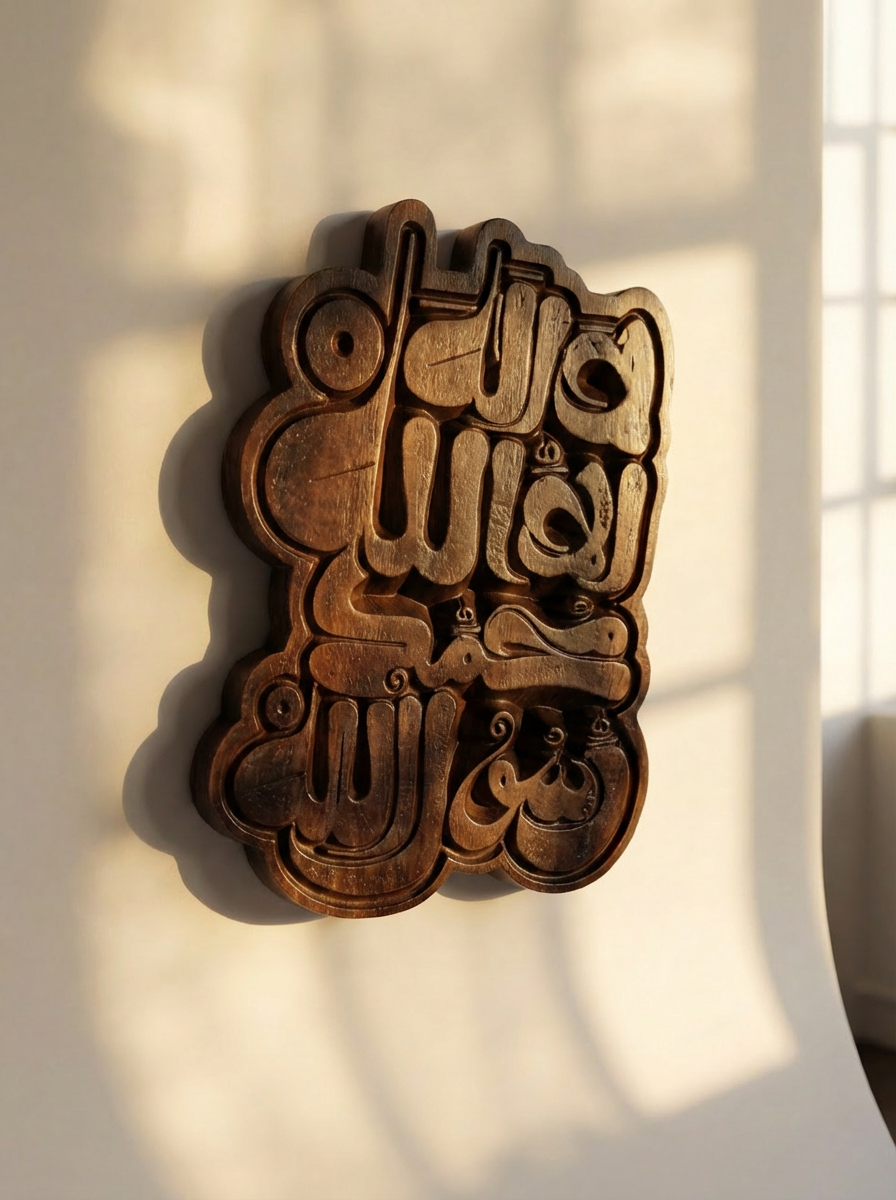 Al Qandusi Shahada - Islamic Wall Art