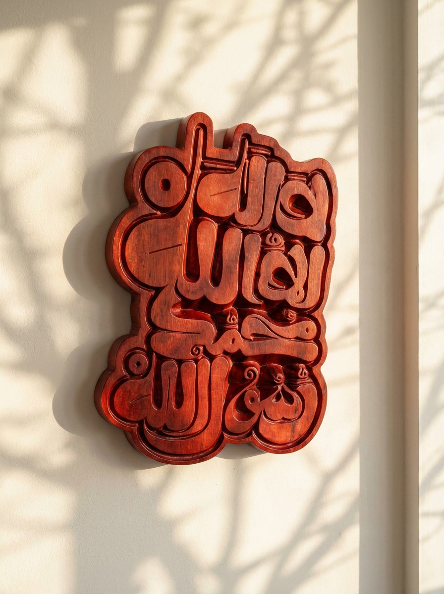 Al Qandusi Shahada - Islamic Wall Art